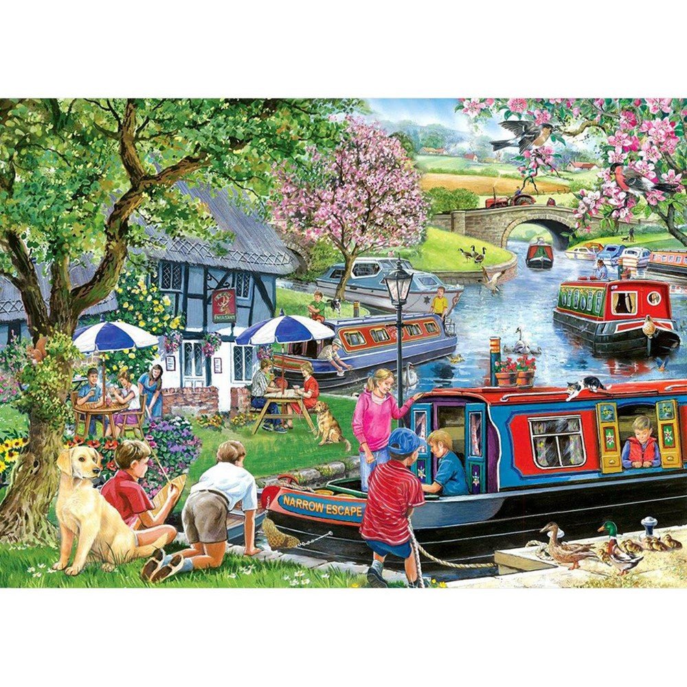 Narrow Escape - 1000 Piece Jigsaw Puzzle - ABC School Supplies