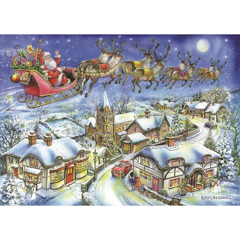 No.13 - Christmas Eve - 1000 Piece Jigsaw Puzzle - ABC School Supplies