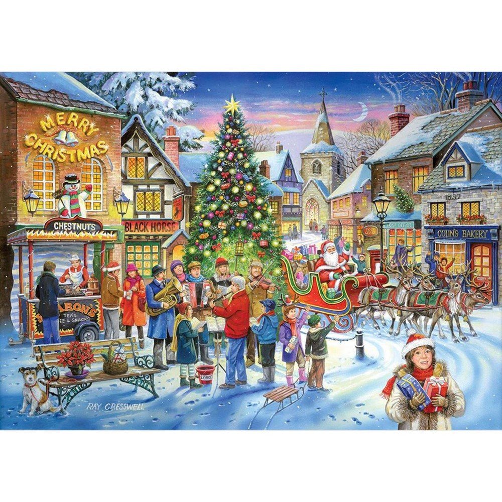 No.6 - Christmas Shopping - 1000 Piece Jigsaw Puzzle - ABC School Supplies