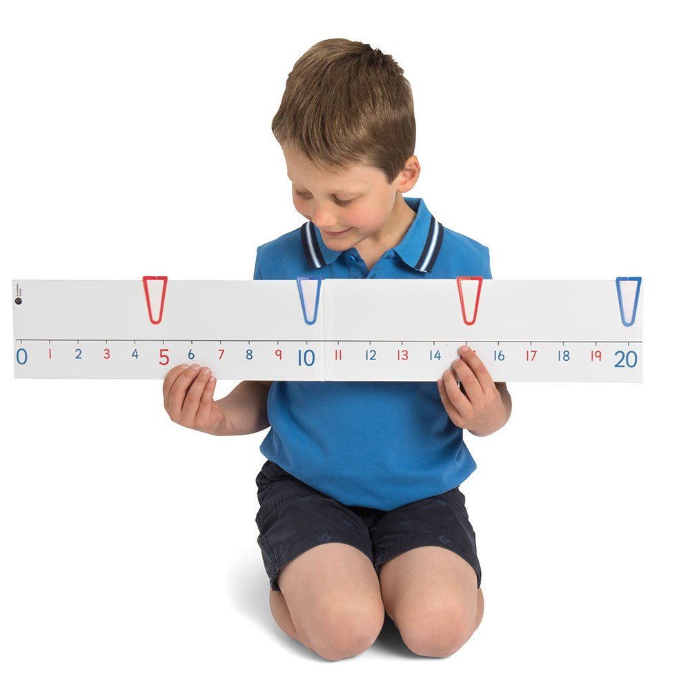 **Number Line 0 - 120 and Clips - ABC School Supplies