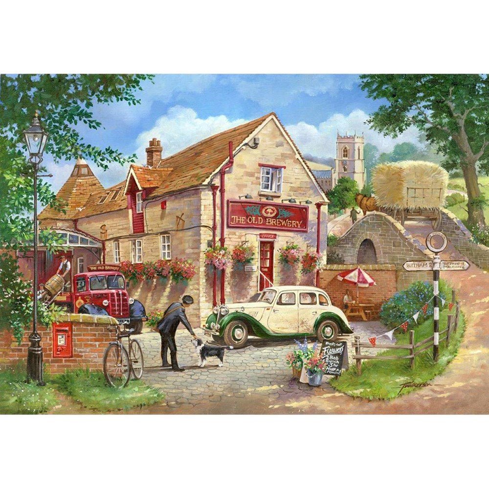 Old Brewery - 500 Piece Jigsaw Puzzle - ABC School Supplies