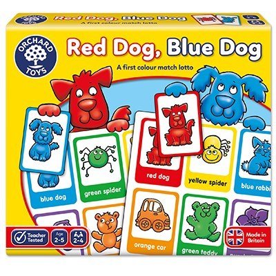 Orchard Toys Red Dog Blue Dog - ABC School Supplies