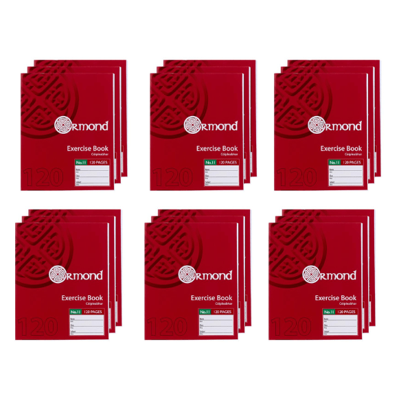 Ormond No. 11 120 Page Copy Pack Of 150 - ABC School Supplies