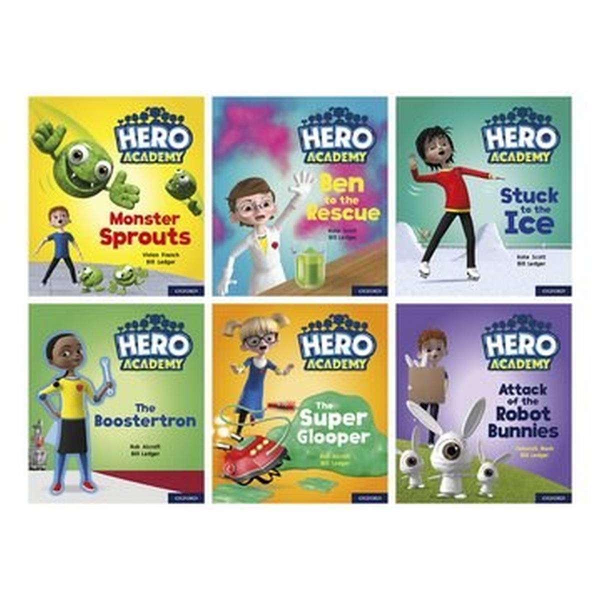 Oxford Reading Tree Hero Academy Level 5, Green Book Band: Mixed Pack - ABC School Supplies