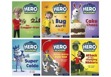 Oxford Reading Tree Hero Academy Level 7, Turquoise Book Band: Mixed Pack - ABC School Supplies