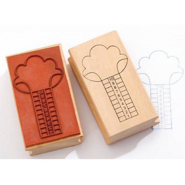 Partitioning Tree Stamp - ABC School Supplies