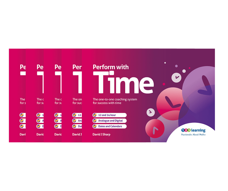 Perform With Time: The One - To - One Coaching Sytem For Success With Time - Value Pack Of 5 - ABC School Supplies