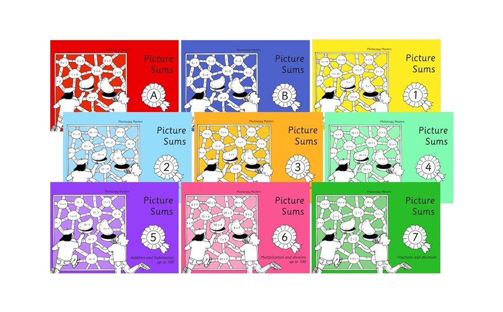 Picture Sums: Set (9 Books) - ABC School Supplies