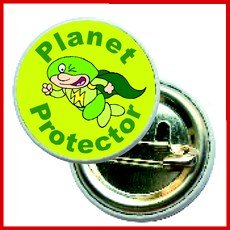 **Planet Protector Button Badges - ABC School Supplies