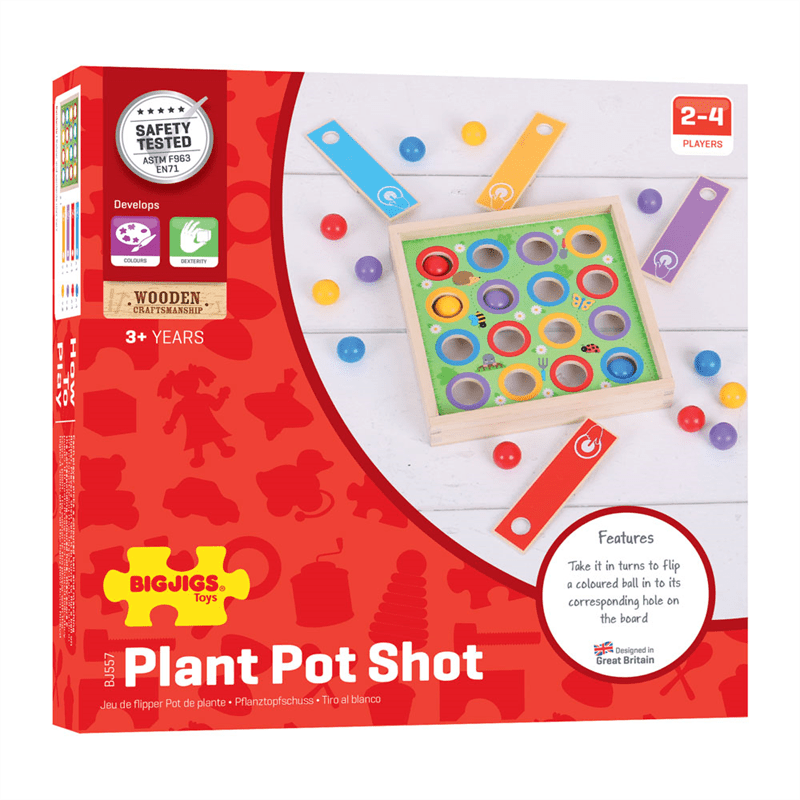 Plant Pot Shot Game - ABC School Supplies
