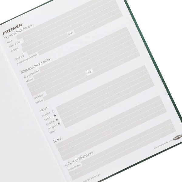 **Premier Pack Of 4 A4 160 Pg Notebooks (Asstd Colours) - ABC School Supplies