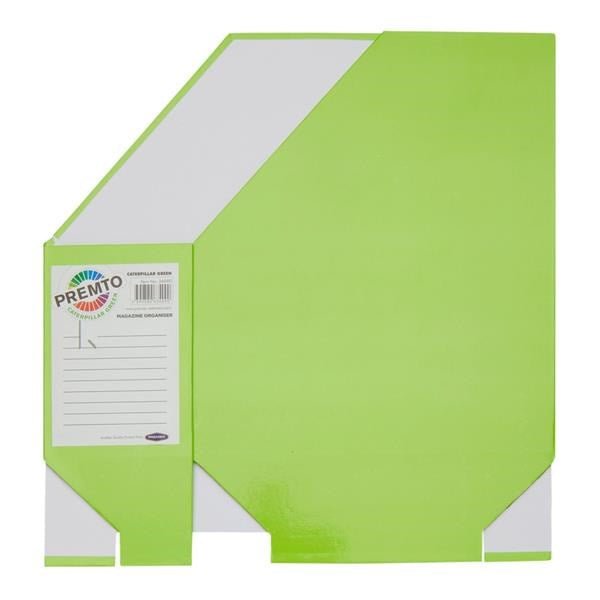 Premto Magazine Organiser - Caterpillar Green - ABC School Supplies