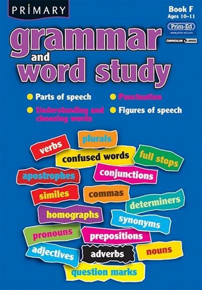 Primary Grammar And Word Study Book F - ABC School Supplies