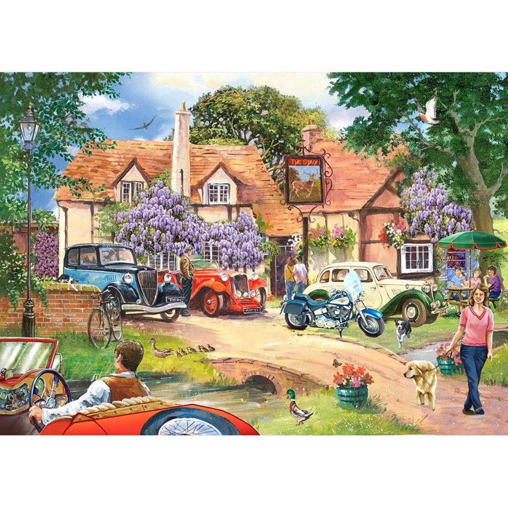 Pub Lunch - BIG 250 Piece Jigsaw Puzzle - ABC School Supplies