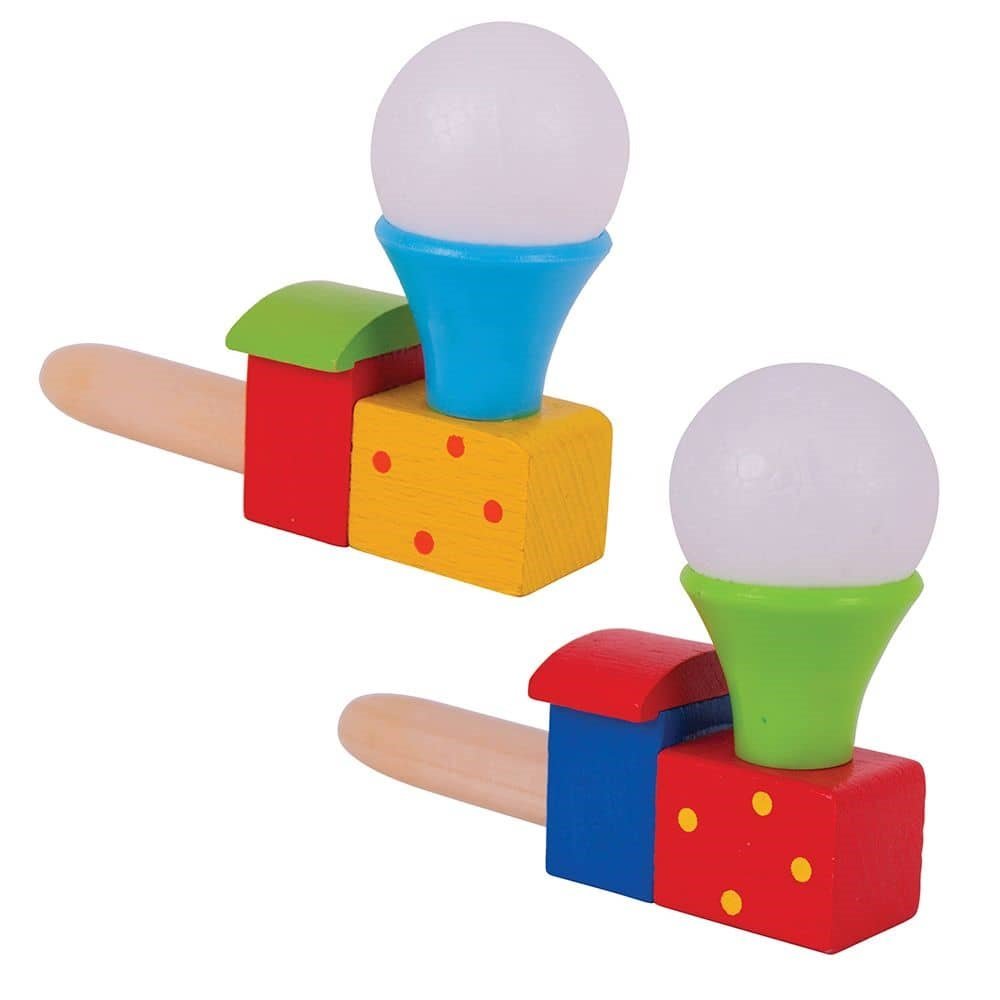 Puffing Trains (Pack Of 2 - Blue/Green Funnel) - ABC School Supplies