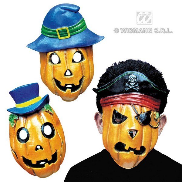 Pumpkin Face Masks Set Of 10 - ABC School Supplies