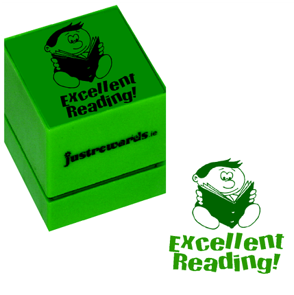 **Quik Brick Stamper - Excellent Reading! - ABC School Supplies