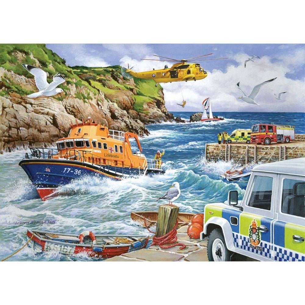 Rescue - 1000 Piece Jigsaw Puzzle - ABC School Supplies
