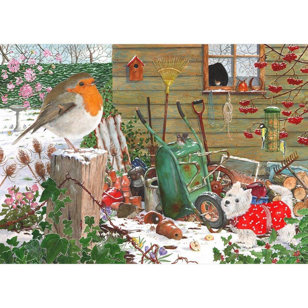 Robin Redbreast - 1000 Piece Jigsaw Puzzle - ABC School Supplies