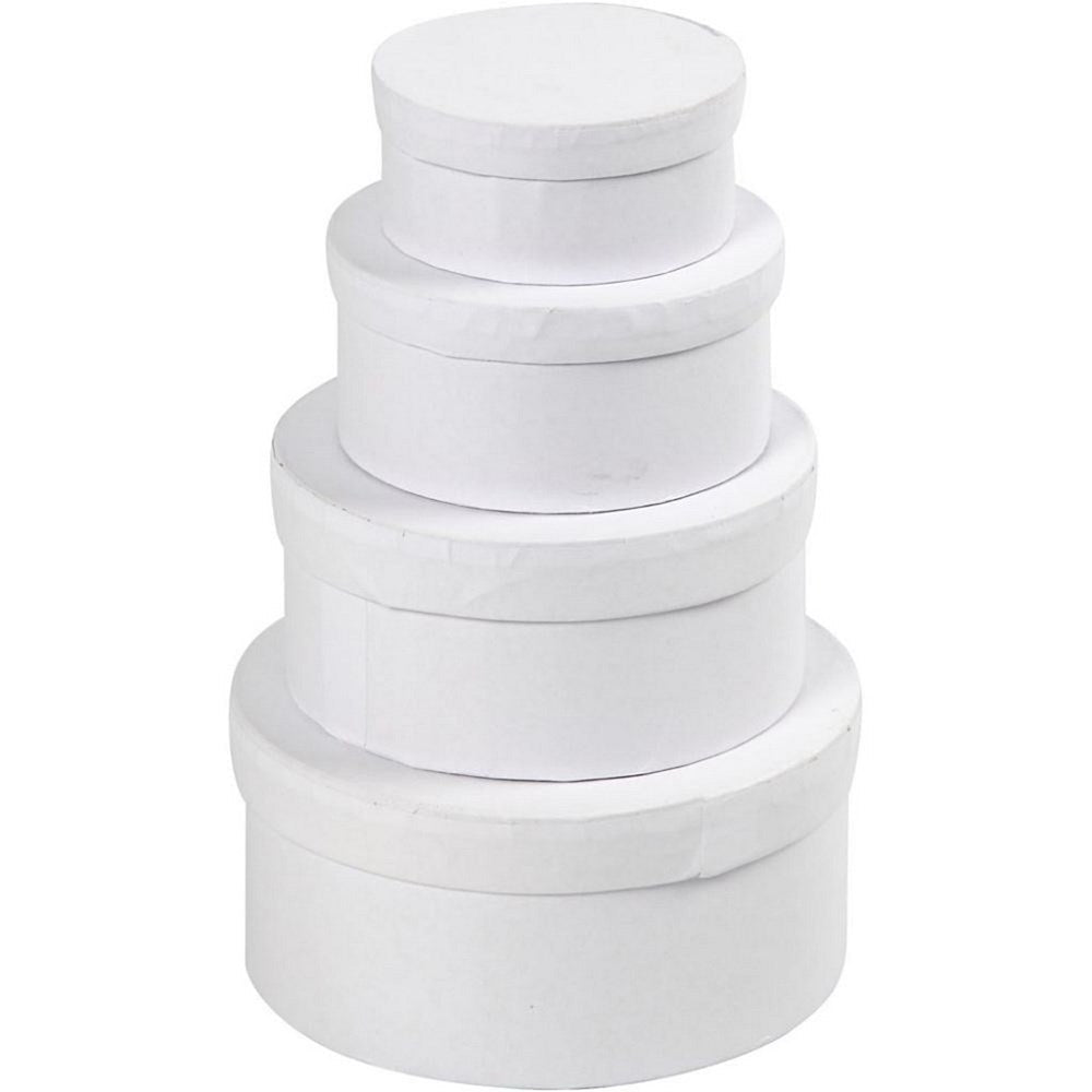 Round Boxes - ABC School Supplies