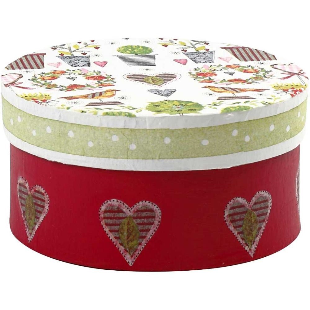 Round Boxes - Set of 3 - ABC School Supplies
