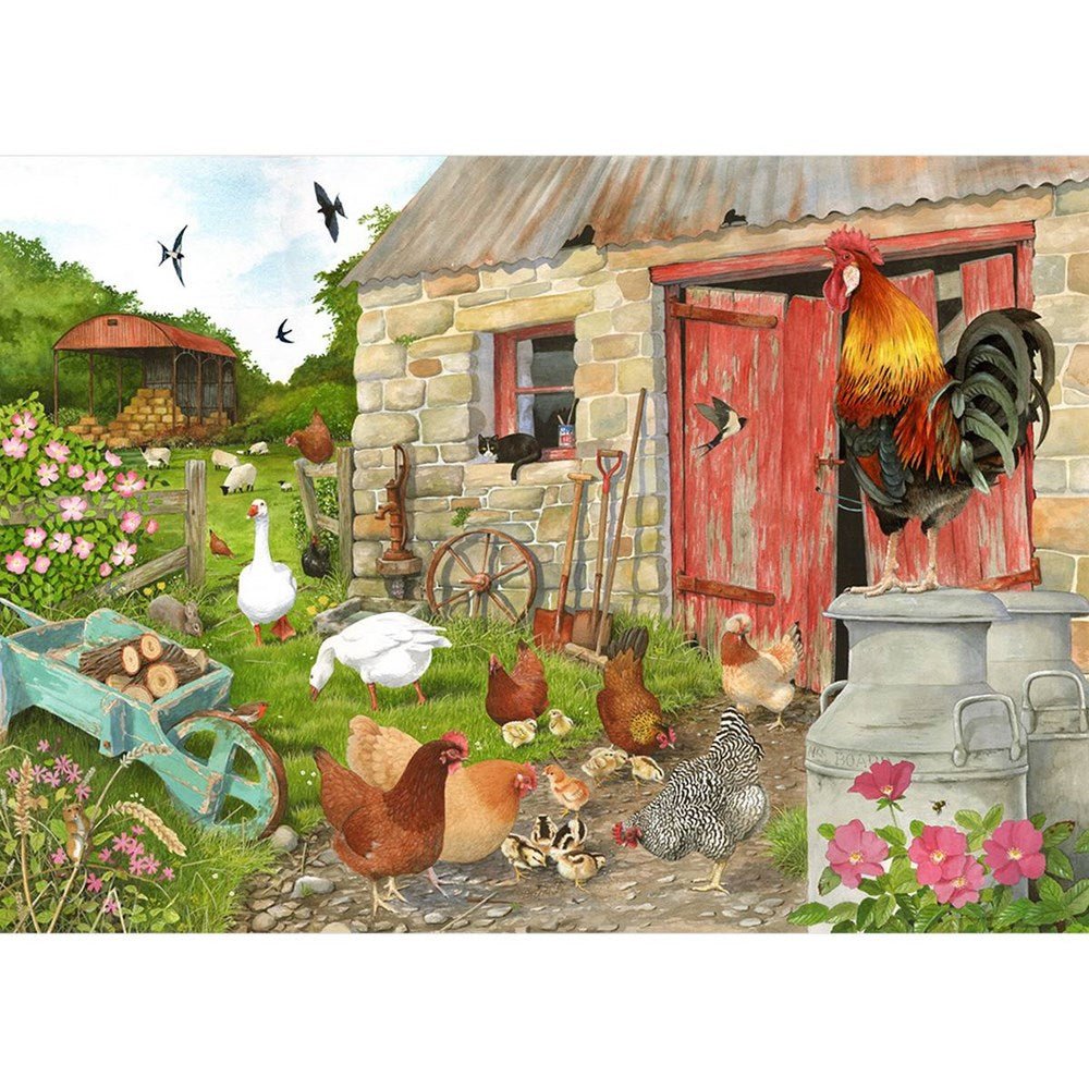 Ruling The Roost - BIG 500 Piece Jigsaw Puzzle - ABC School Supplies