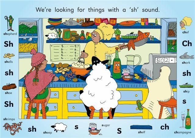 Search For Sounds Pack Of 20 Posters - ABC School Supplies