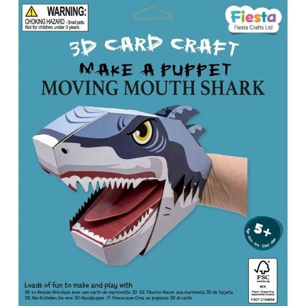 Shark Puppet Craft Kit - ABC School Supplies