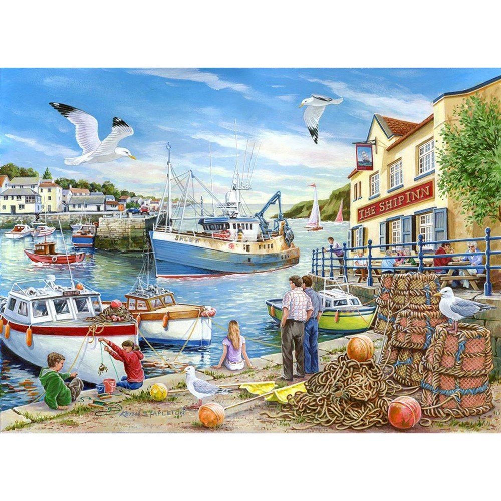 Ship Inn - 1000 Piece Jigsaw Puzzle - ABC School Supplies