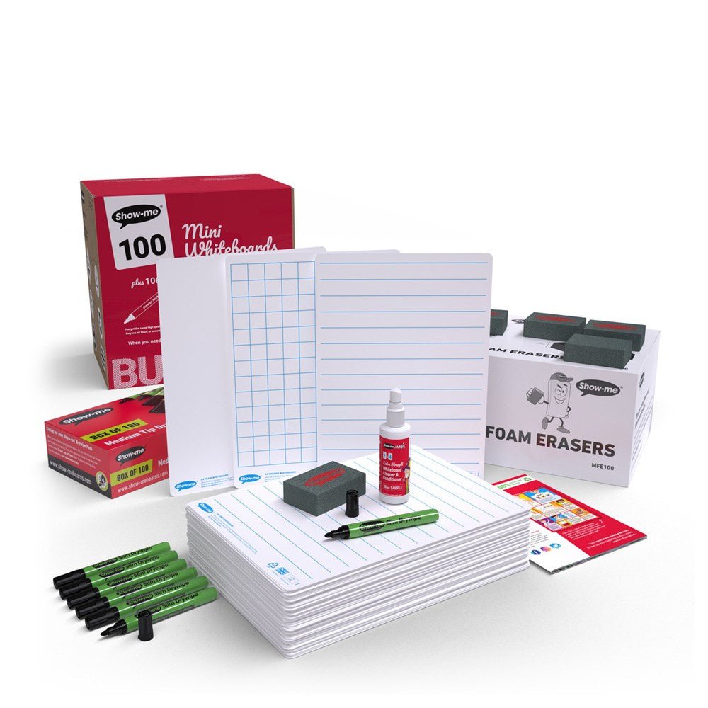 **Show Me A4 Curriculum Whiteboards - ABC School Supplies