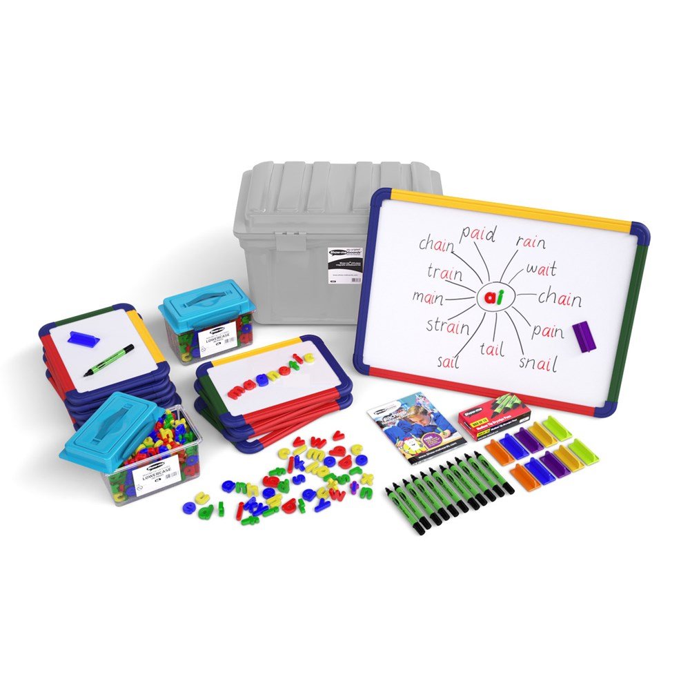 Show - Me Magnetic Group Pack In Storage Trunk, 610 Piece - English - ABC School Supplies