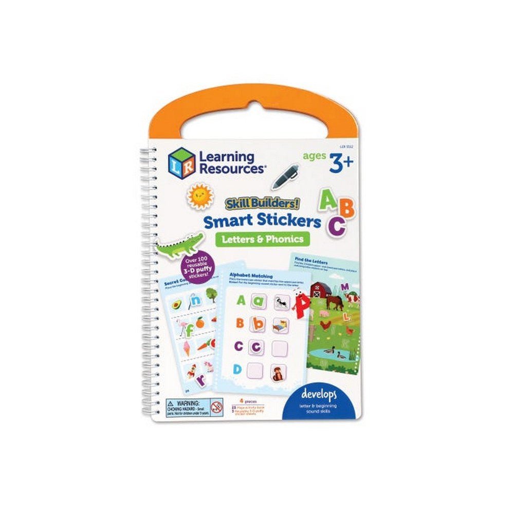 Skill Builders! Smart Stickers – Colors, Numbers & Shapes - ABC School Supplies