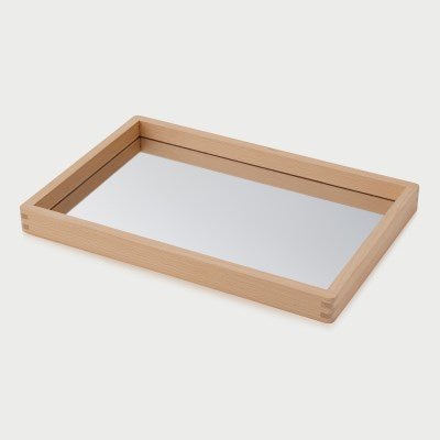 Small Wooden Mirror Tray - ABC School Supplies
