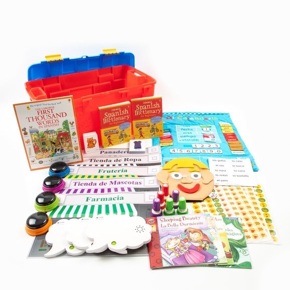 Spanish Treasure Chest - ABC School Supplies