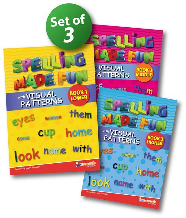 Spelling Made Fun (With Visual Patterns) Teachers Guides Set Of Three Offer - ABC School Supplies