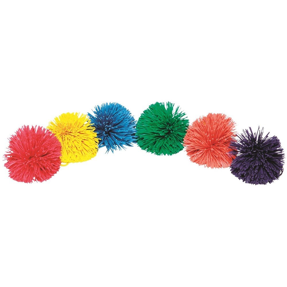 Spordas Set Of 6 Pom Pom Balls - ABC School Supplies