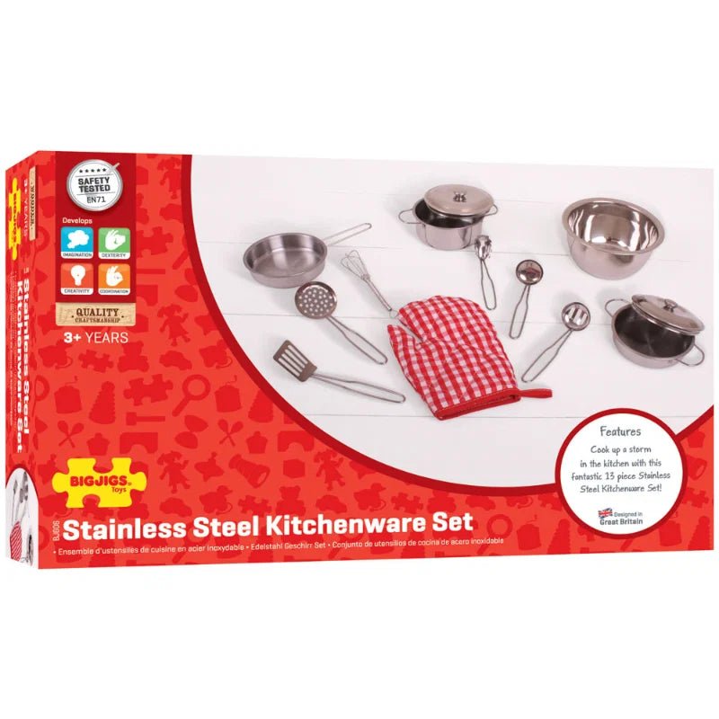 Stainless Steel Kitchenware Set - ABC School Supplies