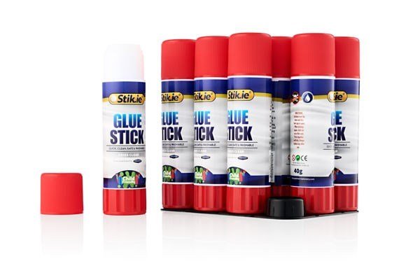 Stik - ie Glue Sticks 40g Pack of 12 - ABC School Supplies