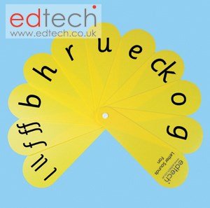 **Synthetic Letter Sounds Fans Set 3-5 - ABC School Supplies