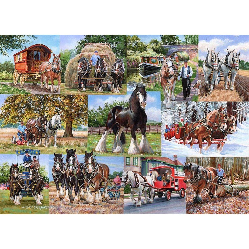 The Heavy Mob - 1000 Piece Jigsaw Puzzle - ABC School Supplies