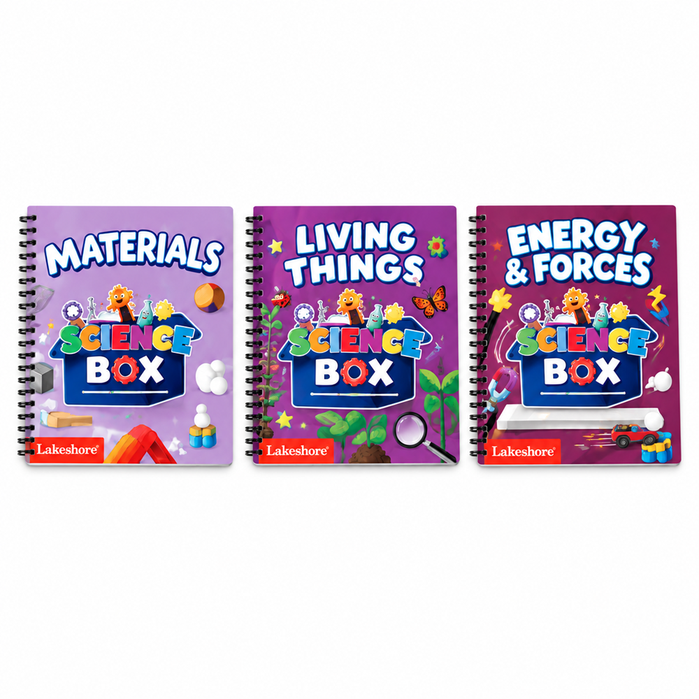 The Science Box - Complete Kit - 3 Kits & 9 Manuals - ABC School Supplies