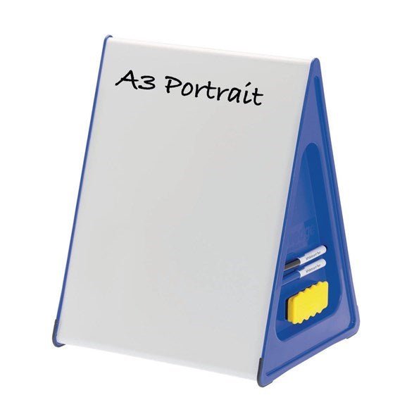 The Wedge A3 Blue Portrait - ABC School Supplies