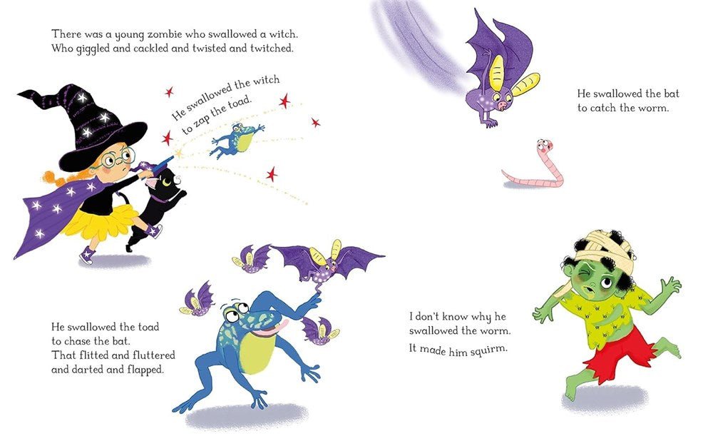 There Was a Young Zombie Who Swallowed a Worm - ABC School Supplies