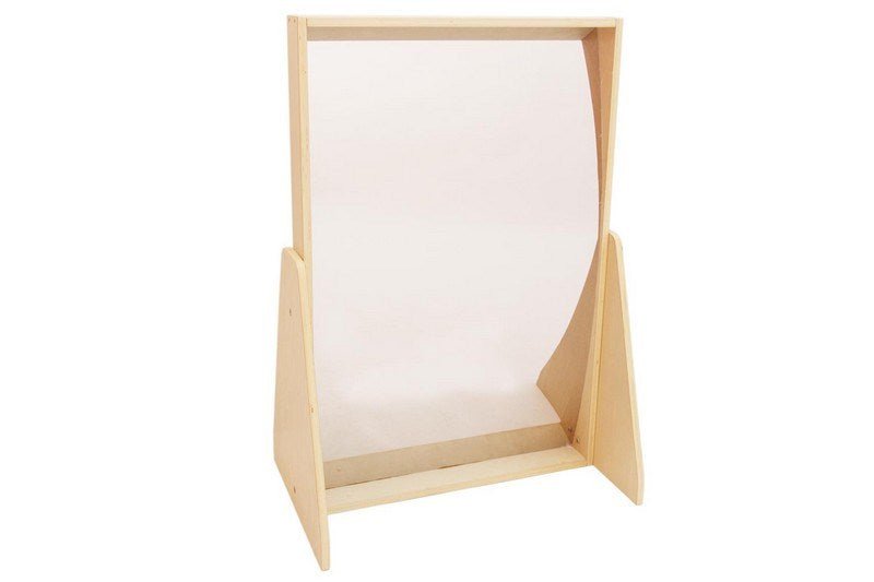 **Tikktokk Skoolex S/Steel Mirror Box - Horizontal Bend 90X60 - ABC School Supplies