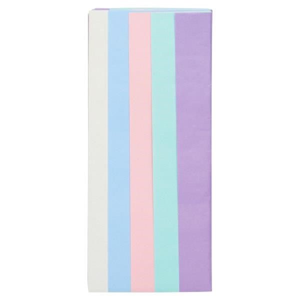 Tissue Paper Pastel Colours Assortment 10 Sheets - ABC School Supplies