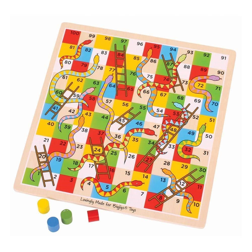 Traditional Snakes And Ladders - ABC School Supplies