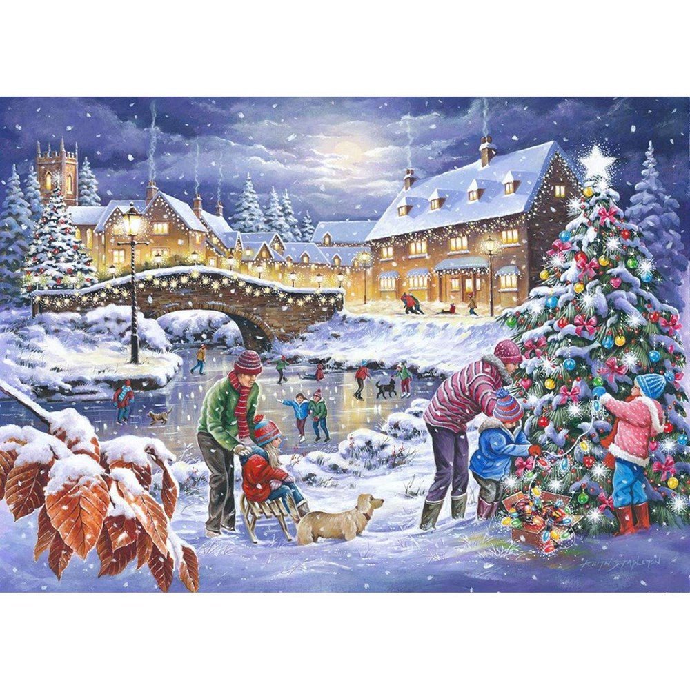 Twinkling Lights - 1000 Piece Jigsaw Puzzle - ABC School Supplies