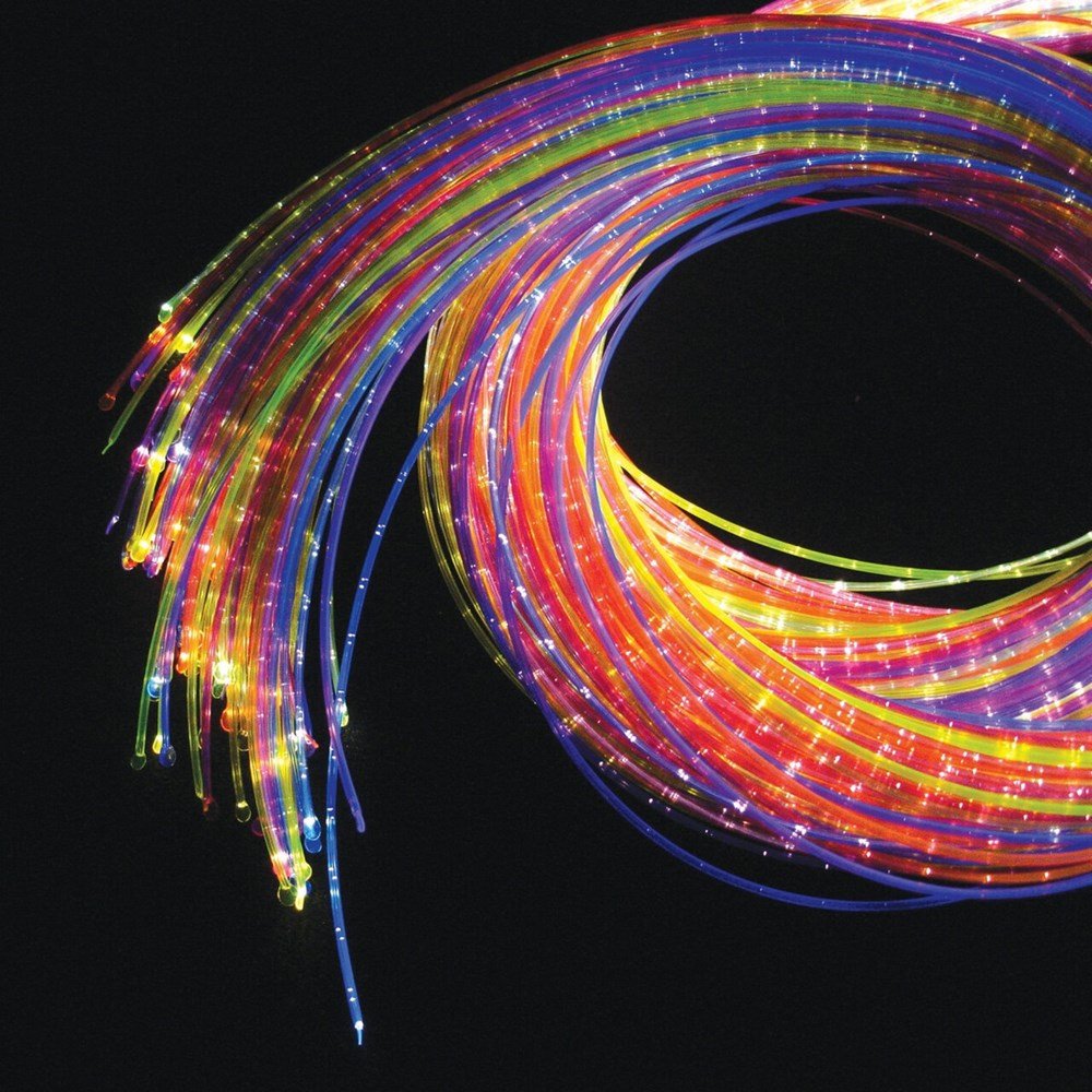 UV Fibre Optic Tails 200 - ABC School Supplies