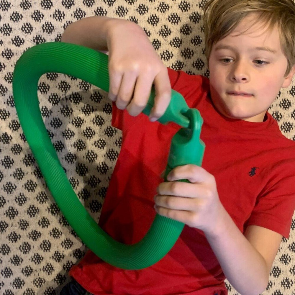 Vibrating Snake - Green Ridged - ABC School Supplies