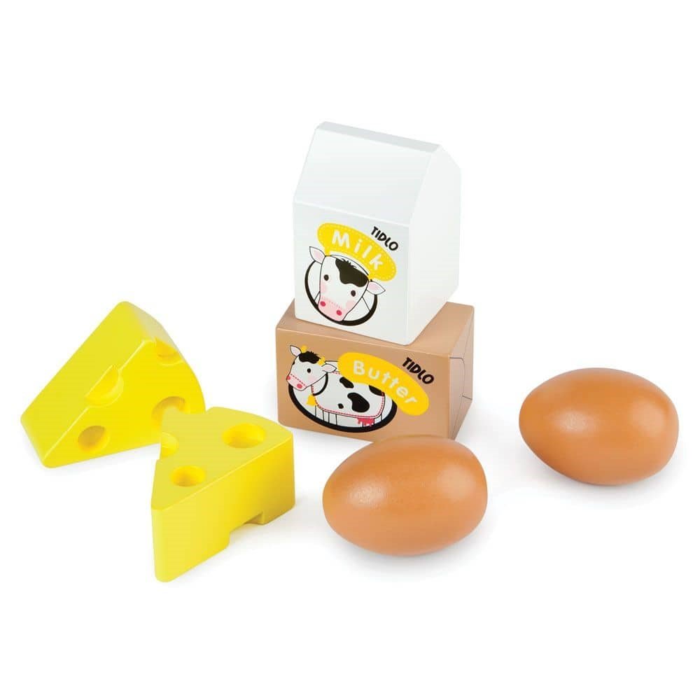 Wooden Eggs And Dairy - ABC School Supplies